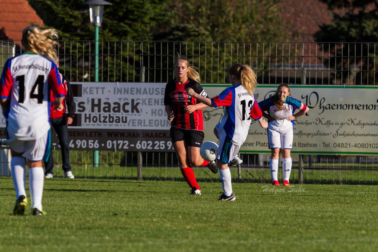 Bild 182 - B-Juniorinnen SG Wilstermarsch - SV Henstedt Ulzburg : Ergebnis: 5:1